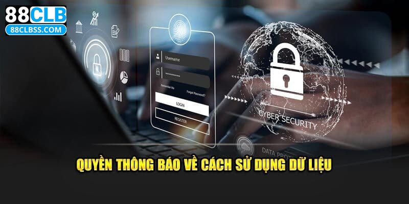 Quy định 88CLB xử lý thông tin người dùng